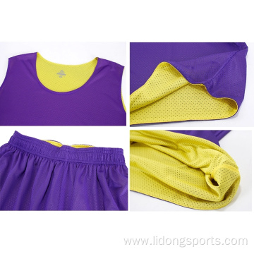 Reversible Basketball Jersey Breathable Basketball Wear